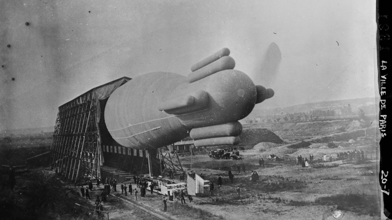 Illustration for article titled La era de los dirigibles: así fue el inicio de la aviación